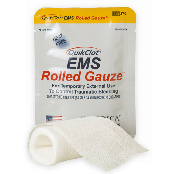 QuikClot® EMS Rolled Gauze image 0